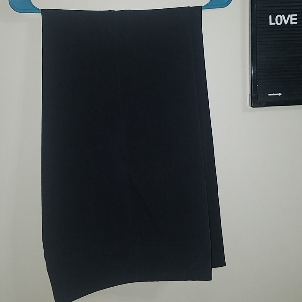 Black slacks